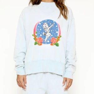 Boys Lie Space Cadet S/M baby blue crewneck